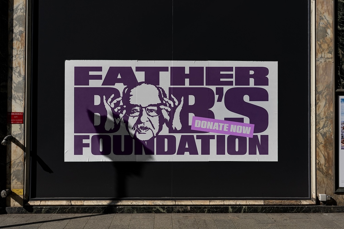 Father Bob’s Foundation commemorates one-year anniversary of Father Bob’s passing with new branding via Thinkerbell