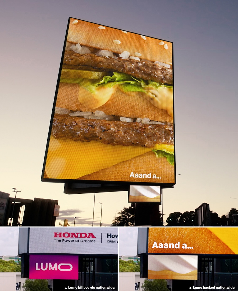 Macca’s New Zealand hacks its own OOH in new ‘Ad Ons’ campaign via LUMO and DDB Aotearoa