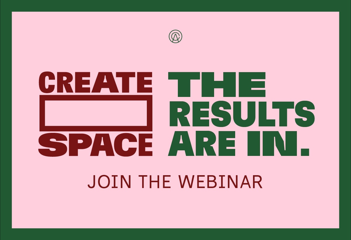 ACA to release the results of second Create Space Census: Today, 2:00pm-3:00pm AEST online