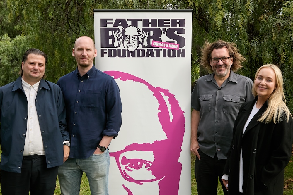 Father Bob’s Foundation commemorates one-year anniversary of Father Bob’s passing with new branding via Thinkerbell
