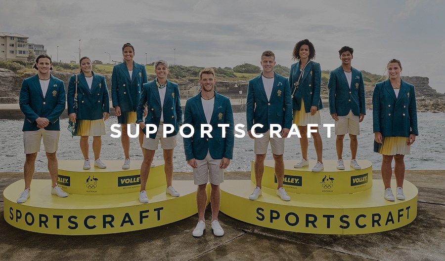 Sportscraft to become ‘Supportscraft’ in new Paris Olympics campaign via The General Store