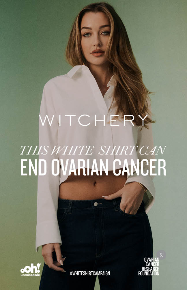 Witchery unveils 16th White Shirt campaign via Smile Agency in partnership with The Ovarian Cancer Research Foundation