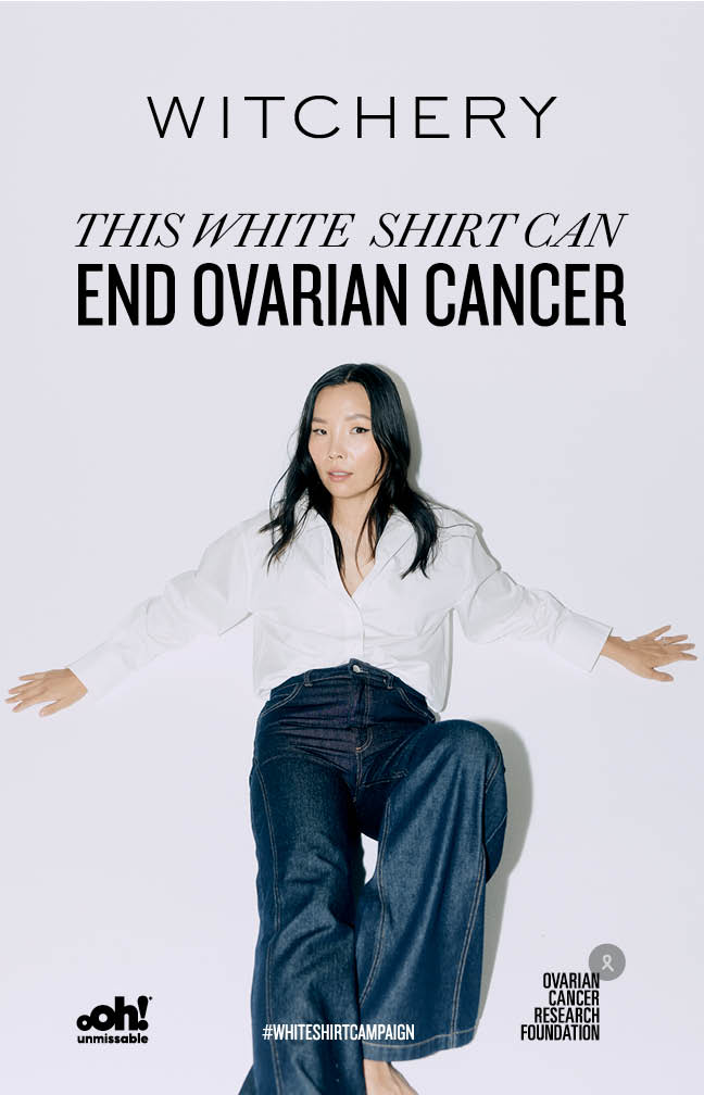 Witchery unveils 16th White Shirt campaign via Smile Agency in partnership with The Ovarian Cancer Research Foundation