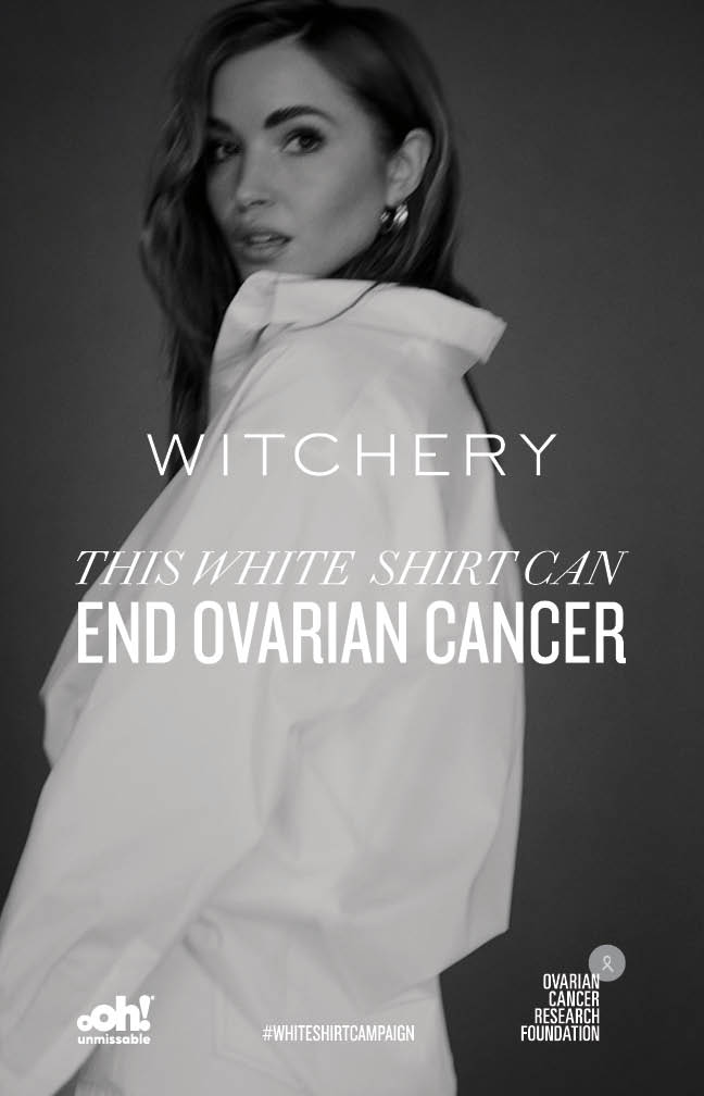 Witchery unveils 16th White Shirt campaign via Smile Agency in partnership with The Ovarian Cancer Research Foundation