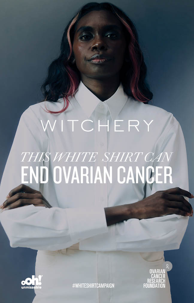 Witchery unveils 16th White Shirt campaign via Smile Agency in partnership with The Ovarian Cancer Research Foundation