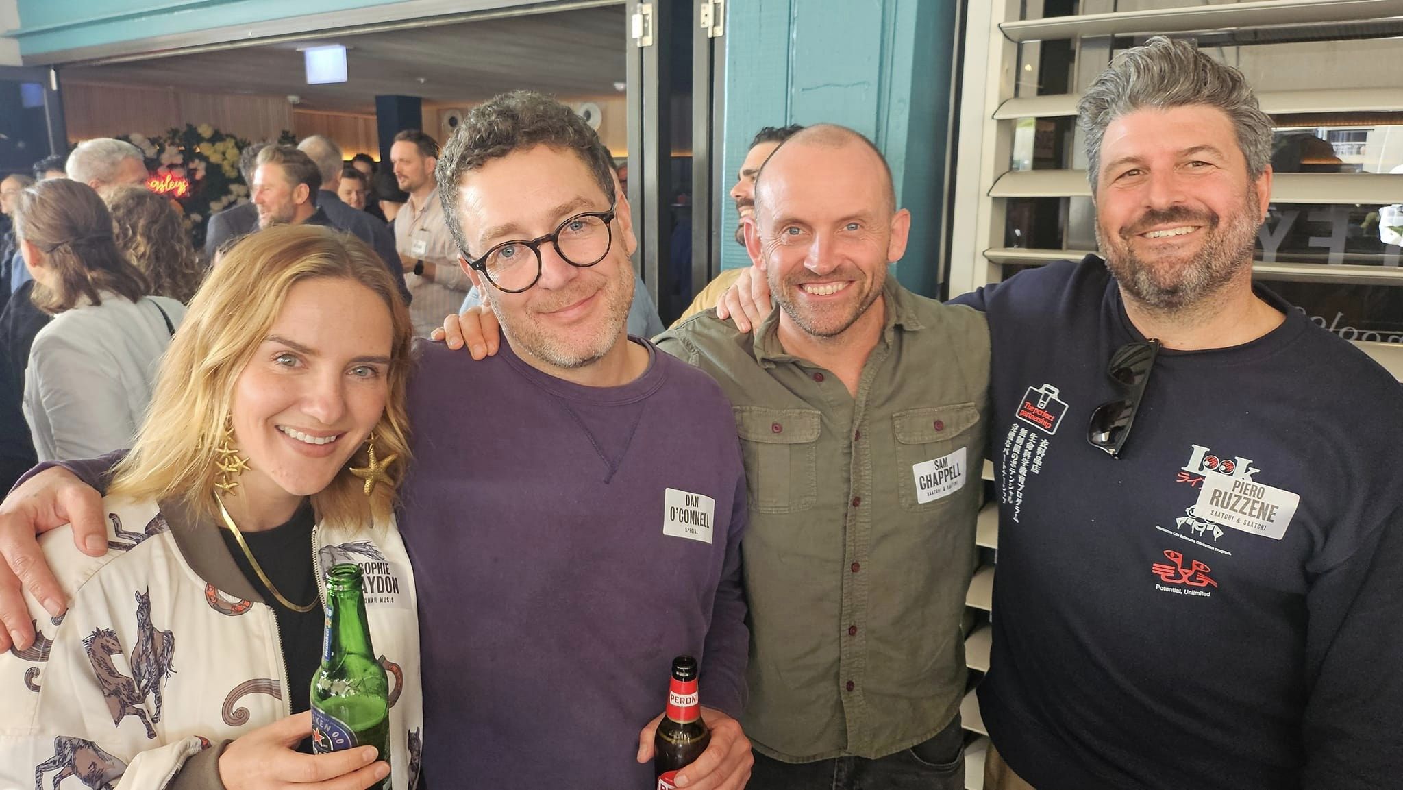 The cream of the Sydney ad industry out in force at the CB Sydney Legendary Lunch ~ generously sponsored by Heckler, Guilty and Rumble Studios