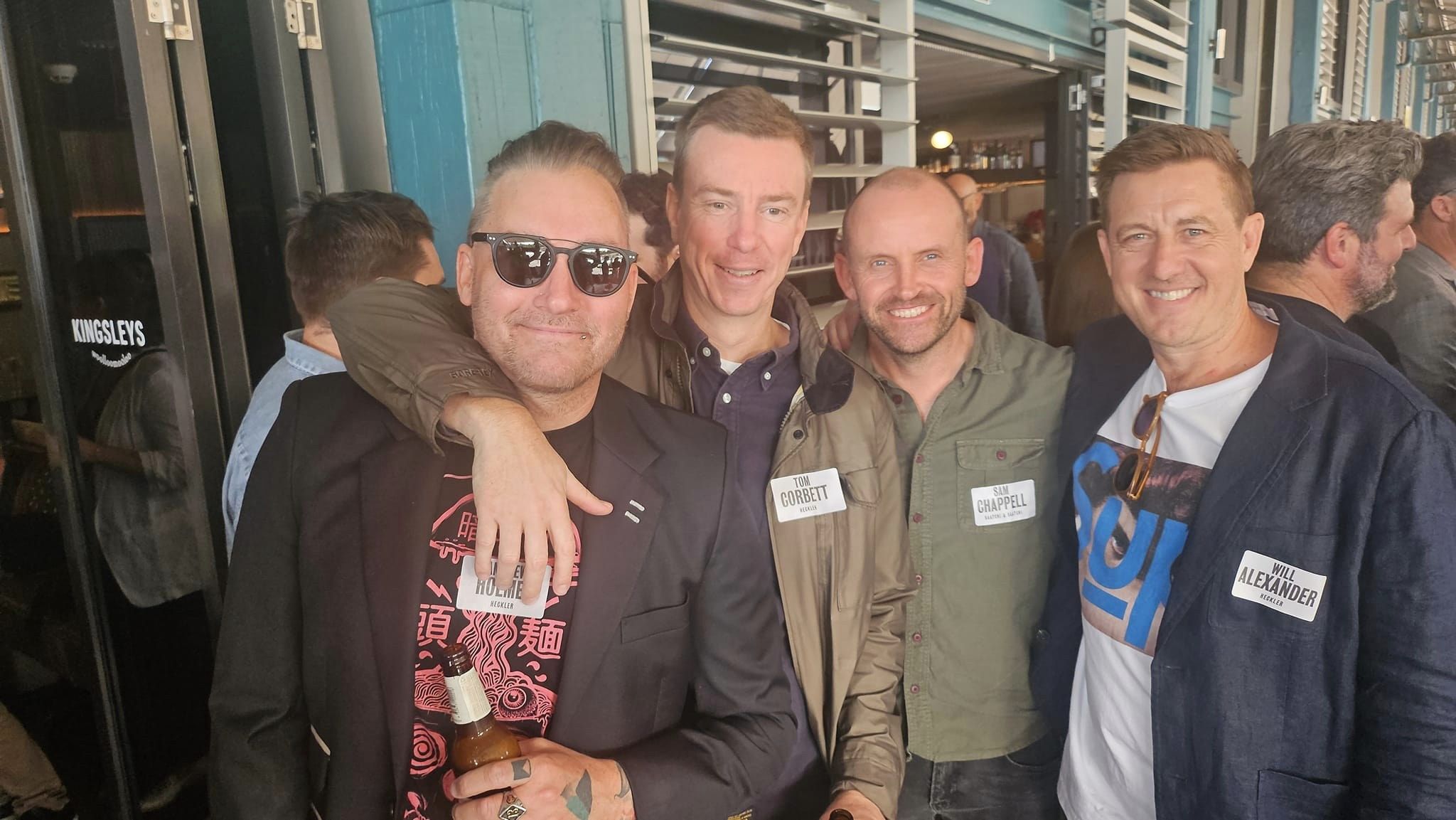 The cream of the Sydney ad industry out in force at the CB Sydney Legendary Lunch ~ generously sponsored by Heckler, Guilty and Rumble Studios