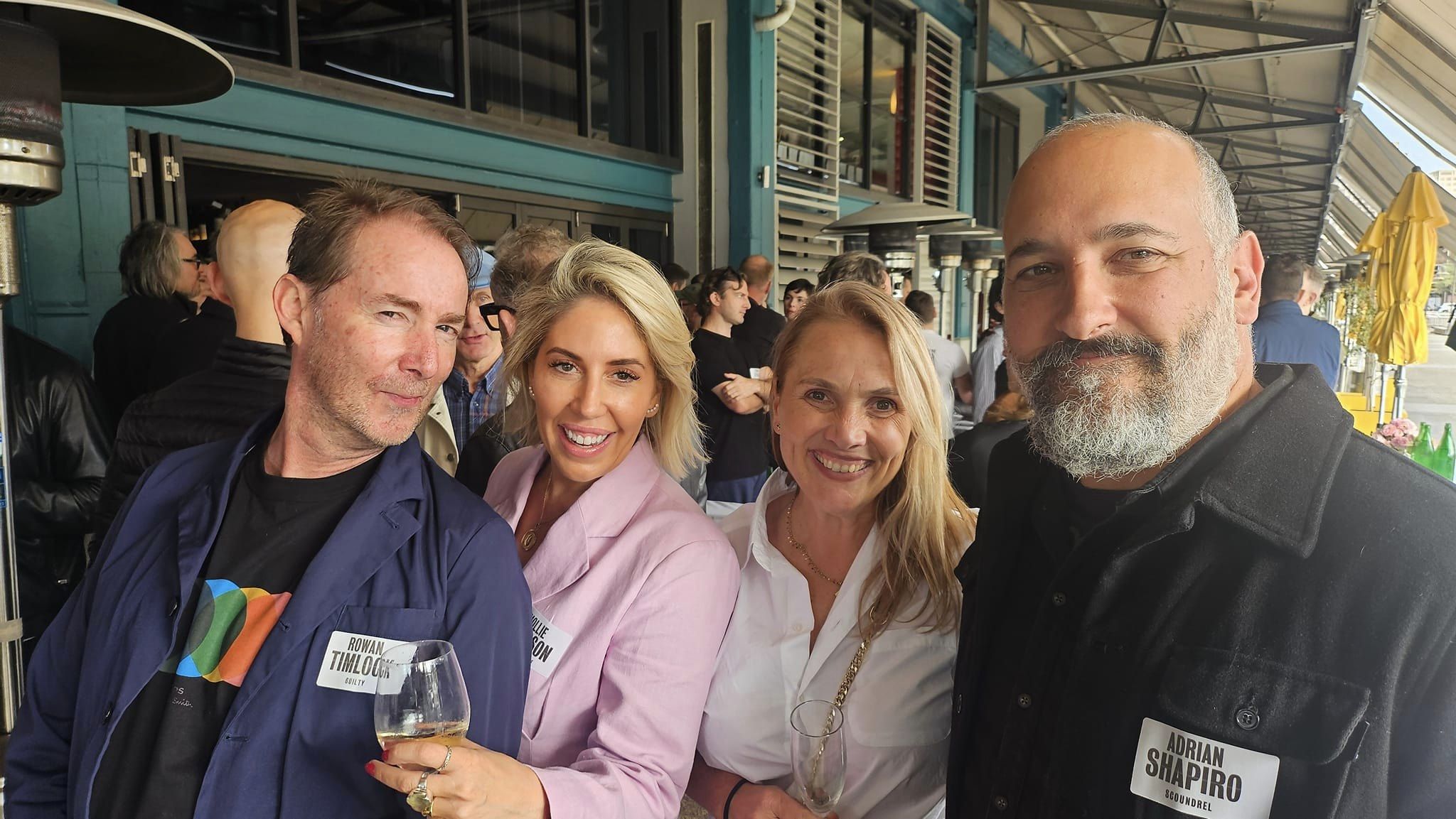 The cream of the Sydney ad industry out in force at the CB Sydney Legendary Lunch ~ generously sponsored by Heckler, Guilty and Rumble Studios