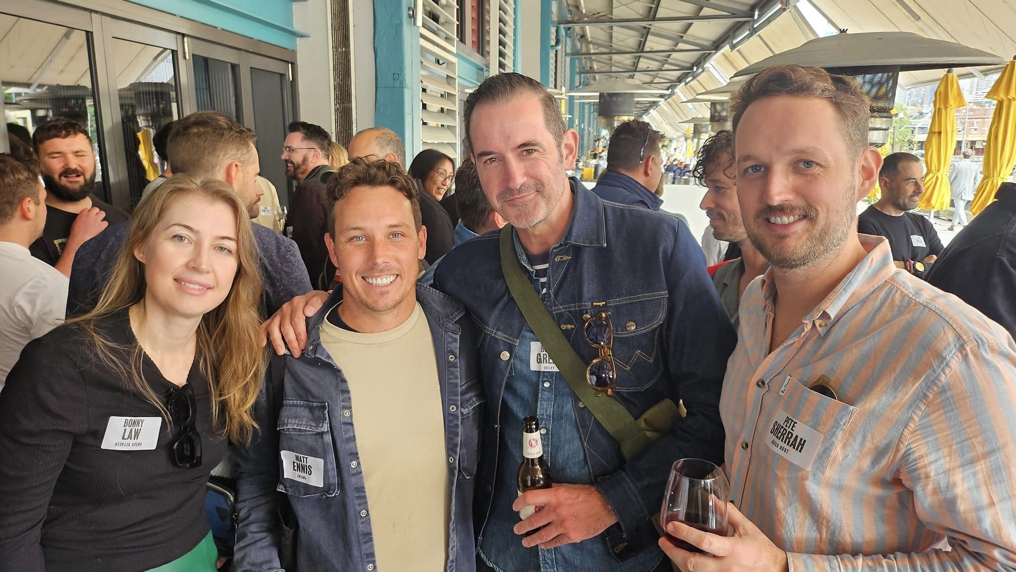 The cream of the Sydney ad industry out in force at the CB Sydney Legendary Lunch ~ generously sponsored by Heckler, Guilty and Rumble Studios