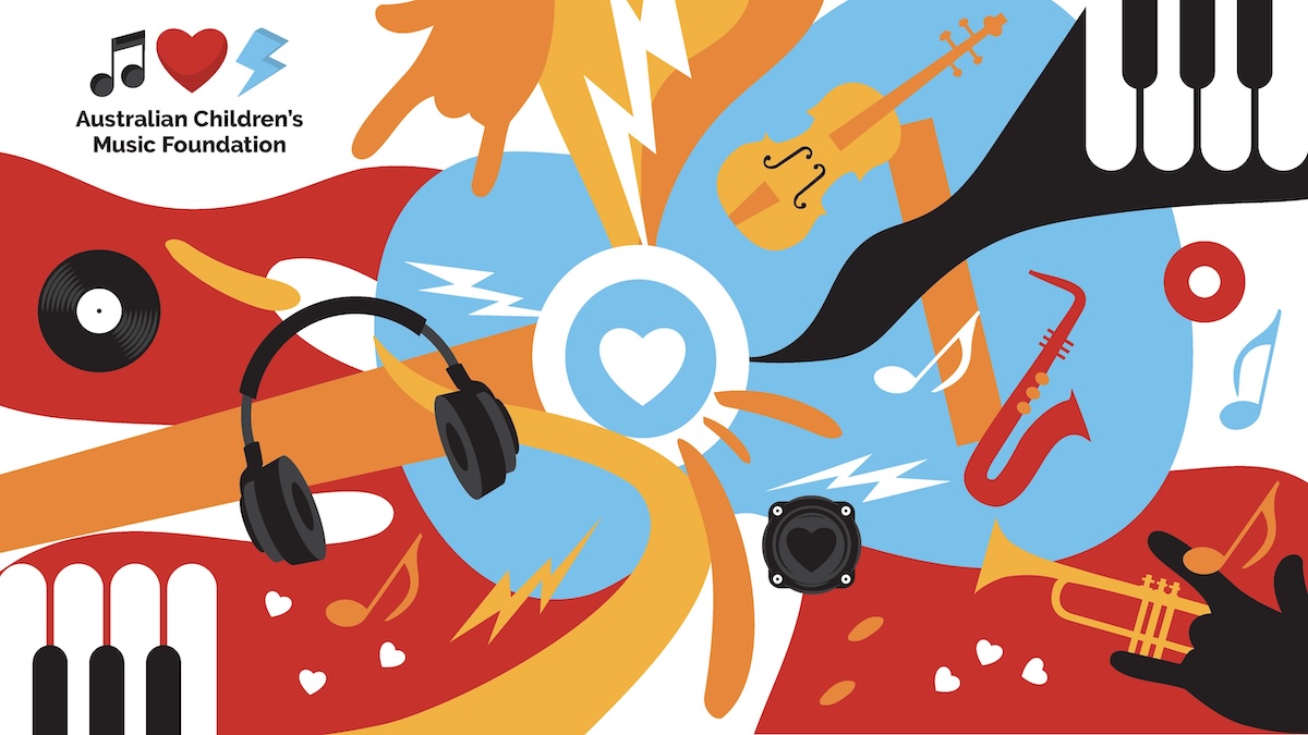 Australian Children’s Music Foundation launches new brand strategy and refresh via Guts Creative