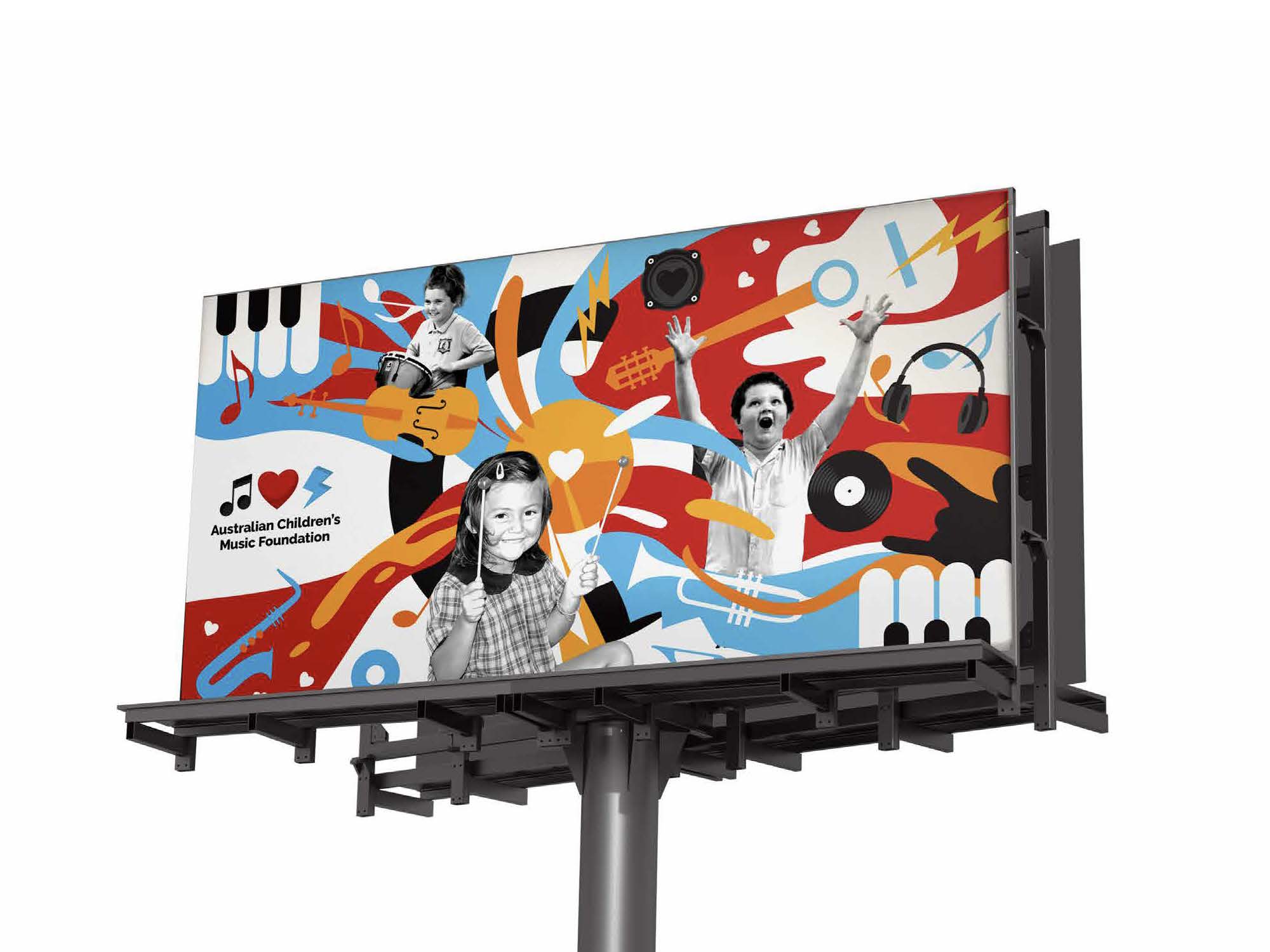 Australian Children’s Music Foundation launches new brand strategy and refresh via Guts Creative