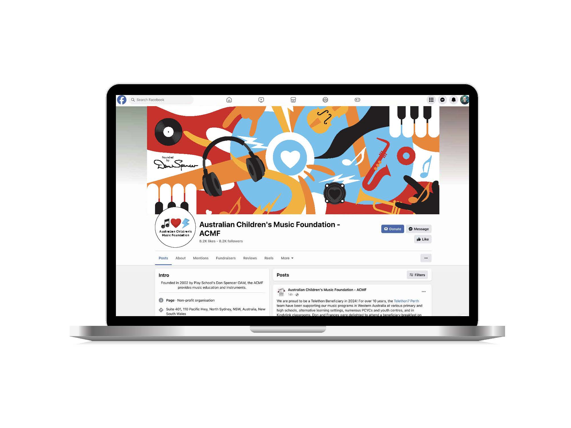 Australian Children’s Music Foundation launches new brand strategy and refresh via Guts Creative