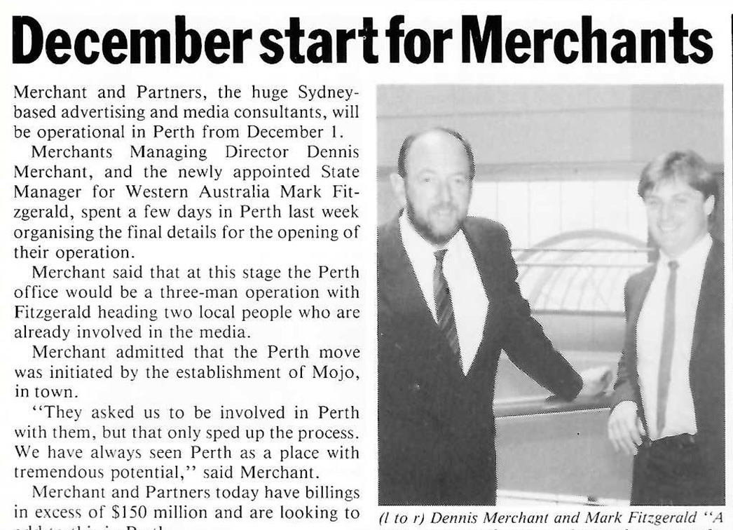 Vale media legend Dennis Merchant – pioneer of Australian independent media buying