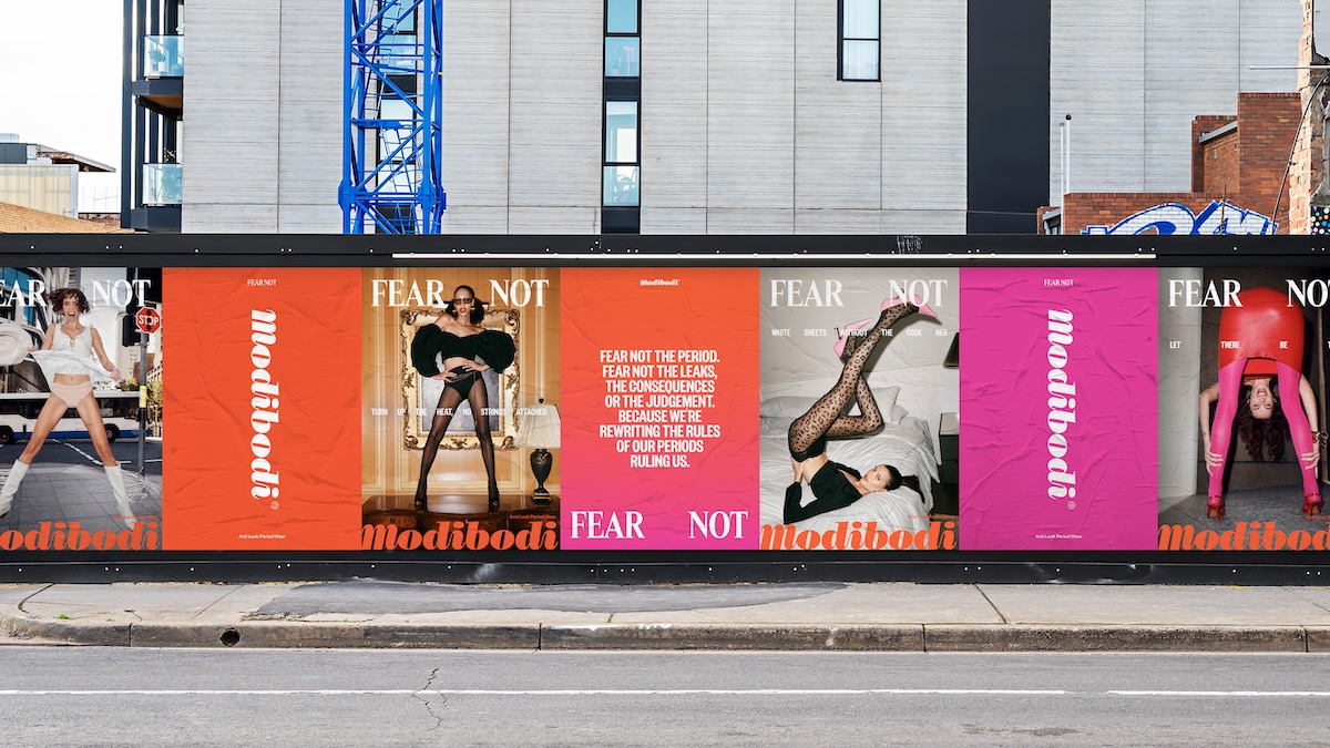 Fear Not. Modibodi launches new brand platform to dispel period fears via Fabric