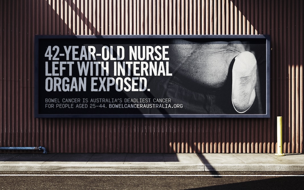 Bowel cancer revealed as Australia’s deadliest creature in new campaign via Ogilvy Health