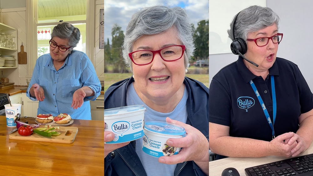 Dig Agency and Bulla Dairy Foods partner to showcase Margaret, Bulla’s ‘Chief Cottage Cheese Officer’ to positive review on Gruen