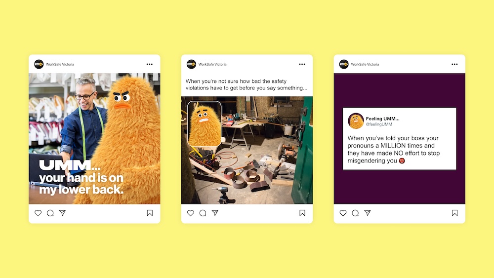 WorkSafe helps young workers recognise when things feel a bit ‘UMM…’ via SICKDOGWOLFMAN