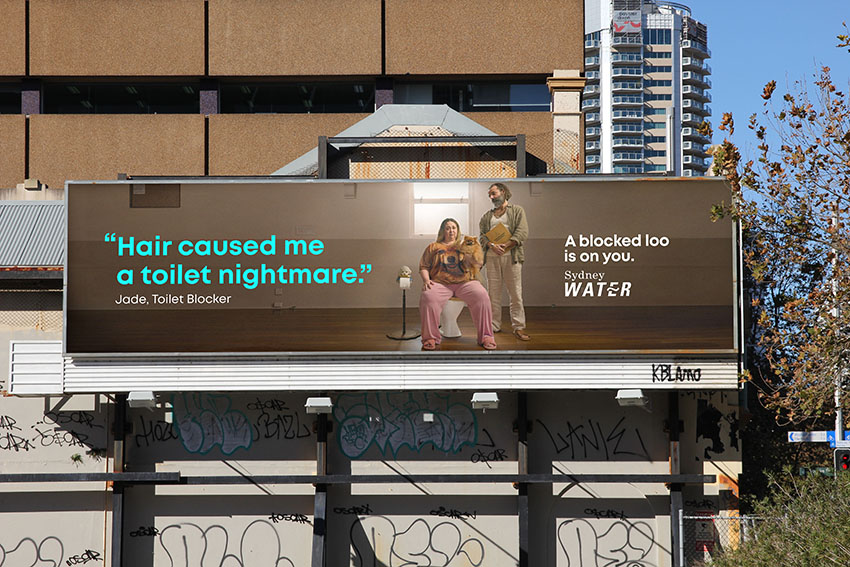 Sydney Water confronts Sydneysiders’ bad flushing habits in new campaign via It’s Friday