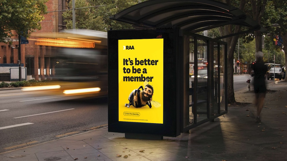 RAA introduces South Australians to Trev – a talking bearded bee in new campaign via kwpx
