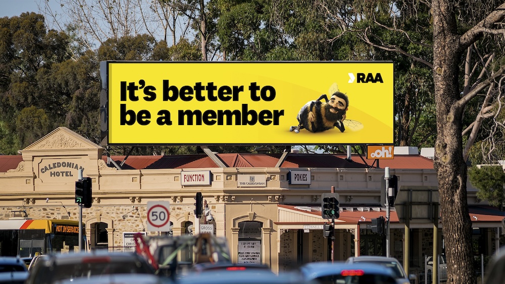 RAA introduces South Australians to Trev – a talking bearded bee in new campaign via kwpx