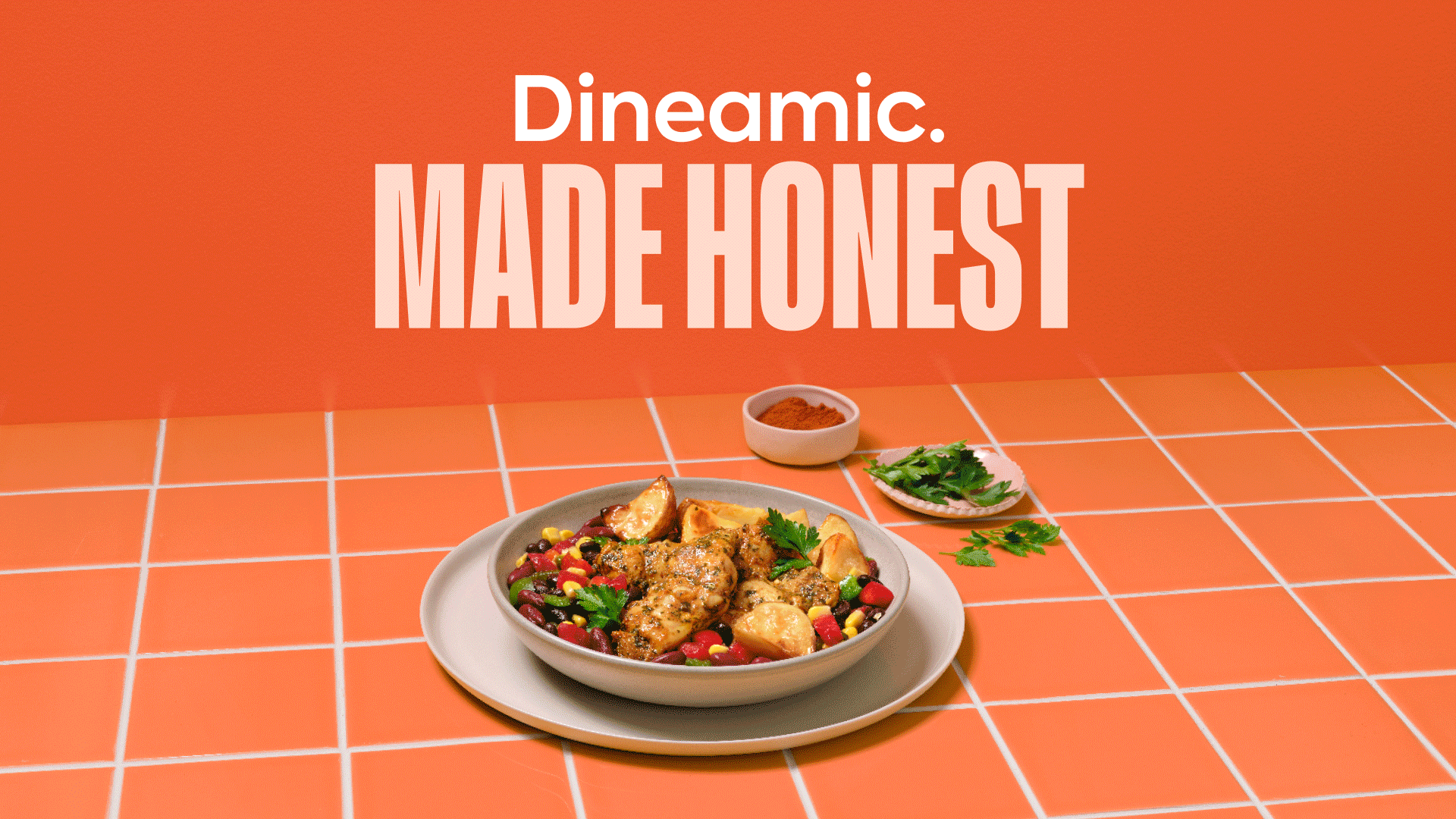 Dineamic rebrands to serve up honest food and honest truths in new campaign via Bullfrog