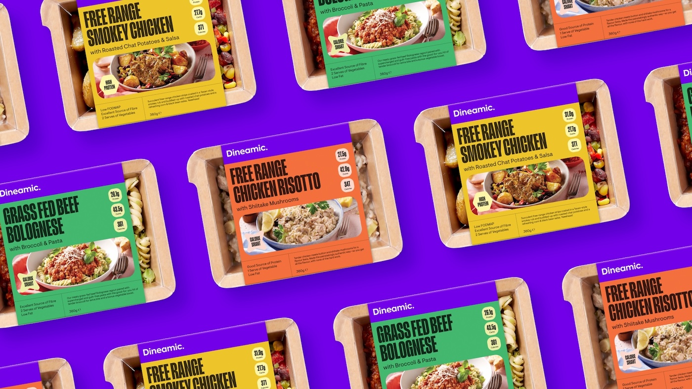 Dineamic rebrands to serve up honest food and honest truths in new campaign via Bullfrog