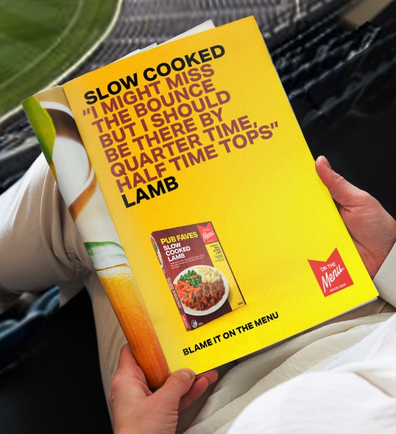 On The Menu melts freezer shame in latest national campaign via TBWA\Melbourne