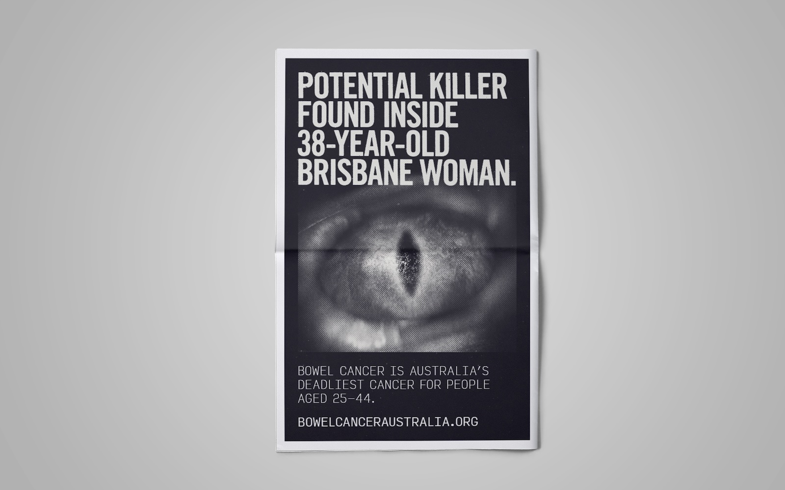 Bowel cancer revealed as Australia’s deadliest creature in new campaign via Ogilvy Health