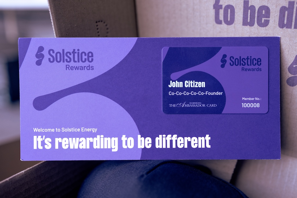 Solstice Energy celebrates and rewards Tassie’s different energy in new campaign via Hardhat