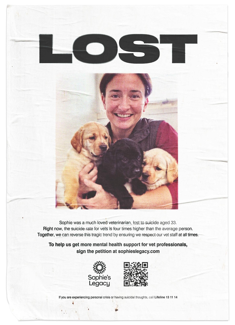 Sophie’s Legacy launches new national campaign to prevent vet suicide via Showpony