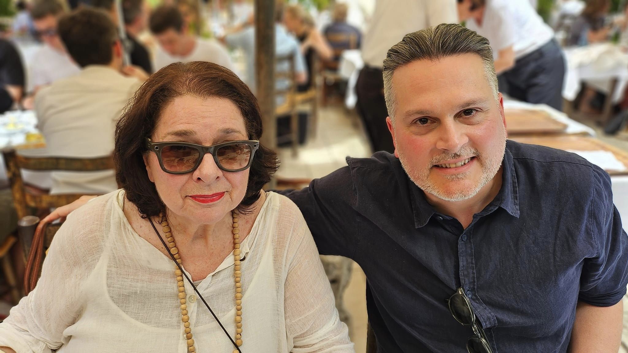 The Legendary CB Colombe d’Or Lunch – The heavy ad hitters hit the Rosé in St Paul de Vence