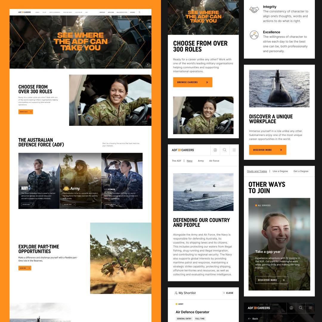 Australian Defence Force launches new ADF Careers website via VML