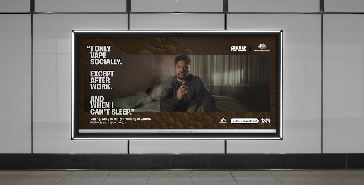 Australian Government tackles vaping and smoking in new campaigns via BMF