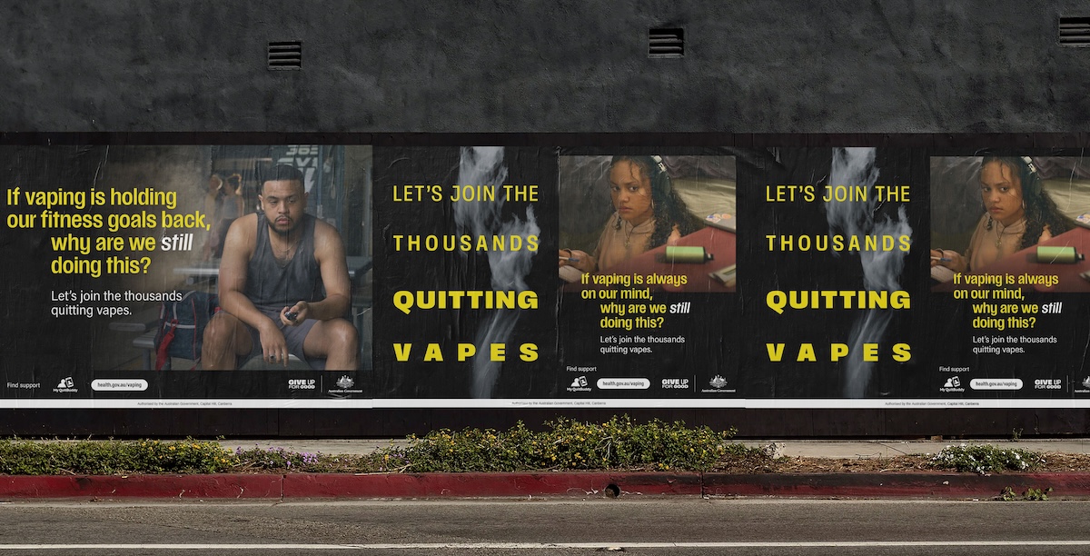 Australian Government tackles vaping and smoking in new campaigns via BMF