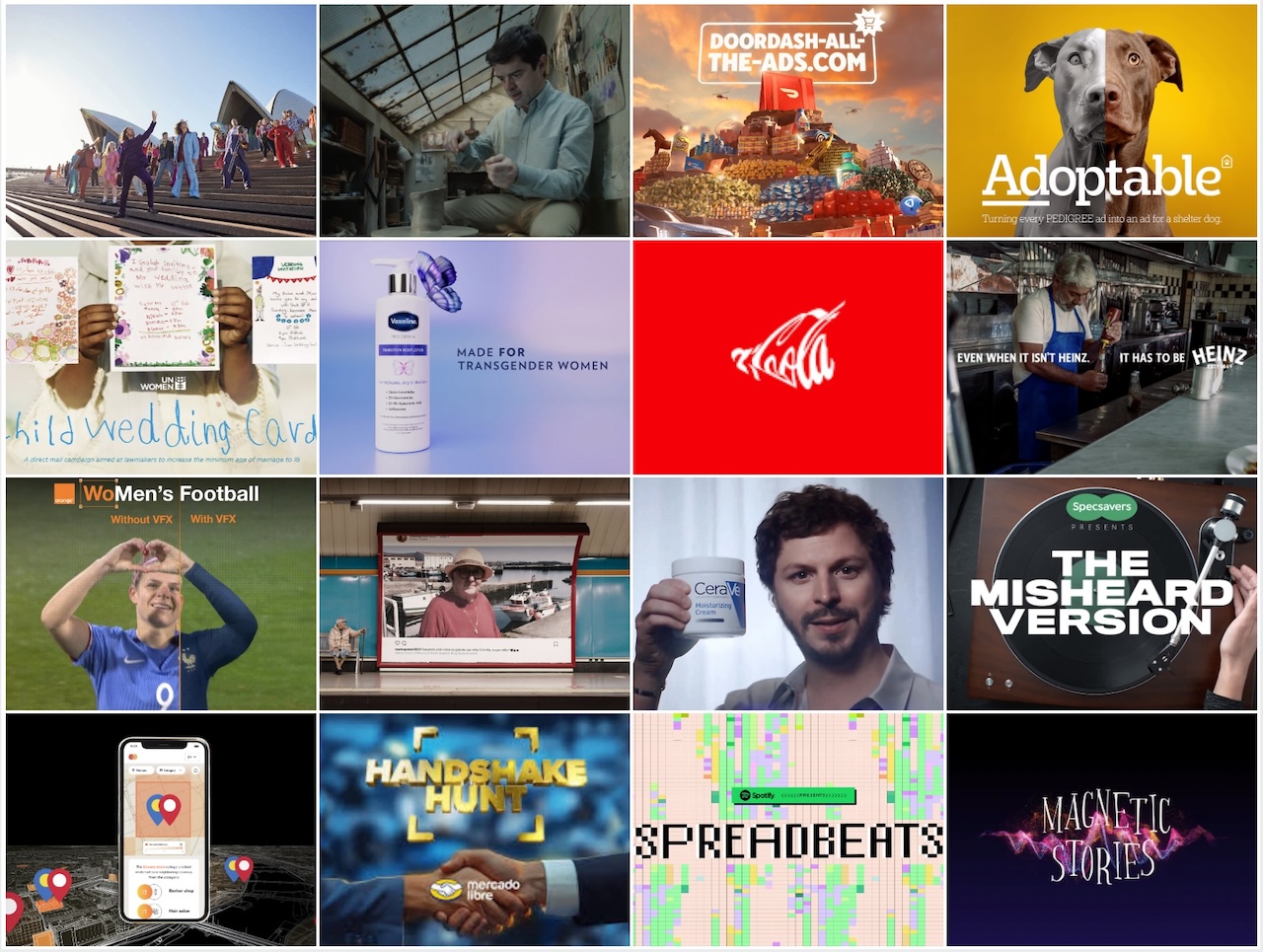 View every Grand Prix winner from Cannes Lions