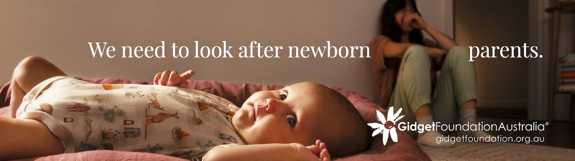 New Gidget Foundation Australia campaign shows newborn parents need our care too via Ogilvy