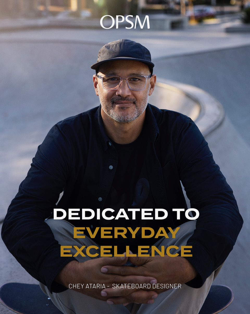 Flint’s Toby Dixon shoots new ‘Dedicated to Everyday Excellence’ campaign for OPSM
