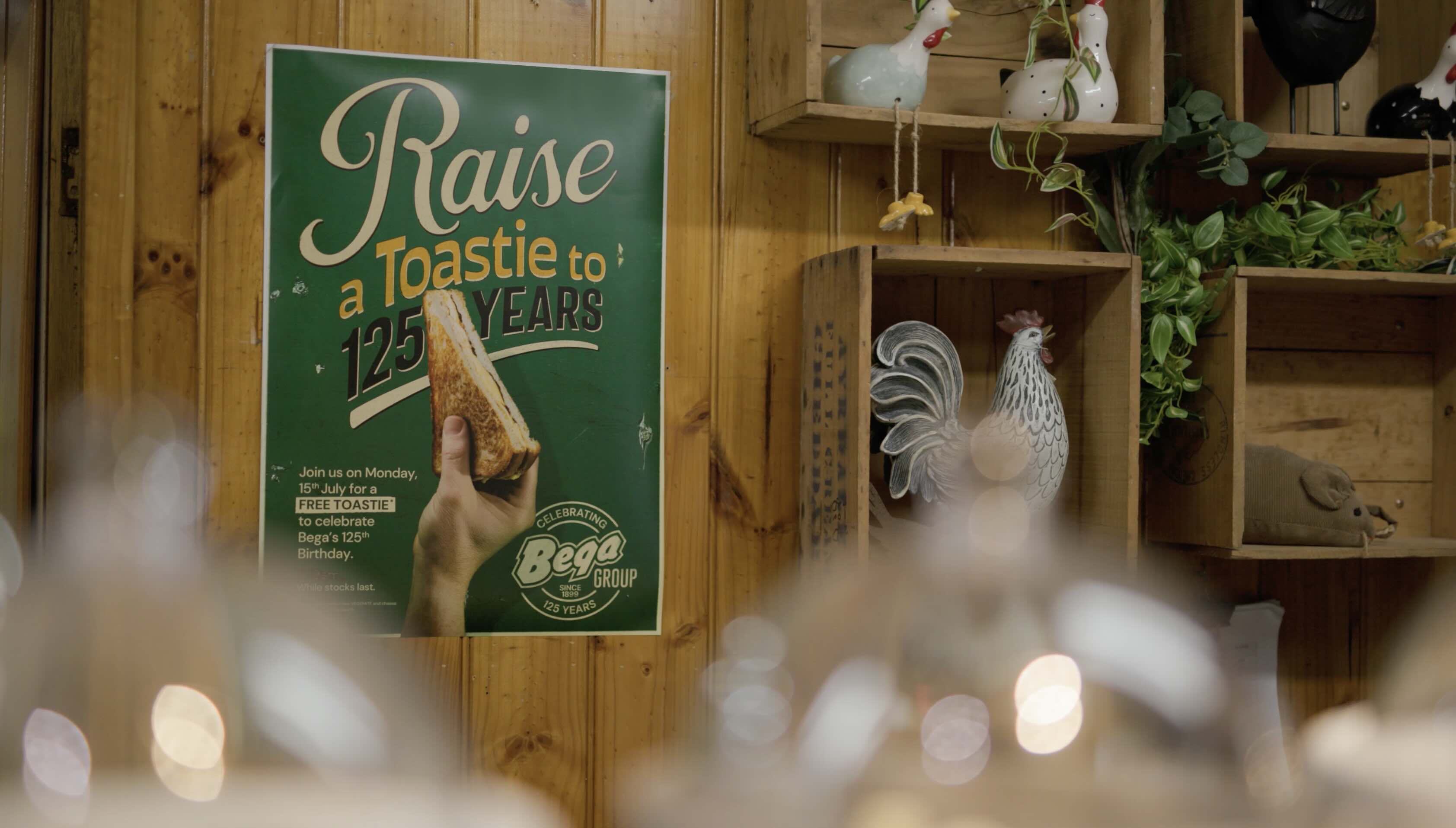 Bega toasts 125 years by putting ‘Toastie Town’ on the map in new campaign via Thinkerbell