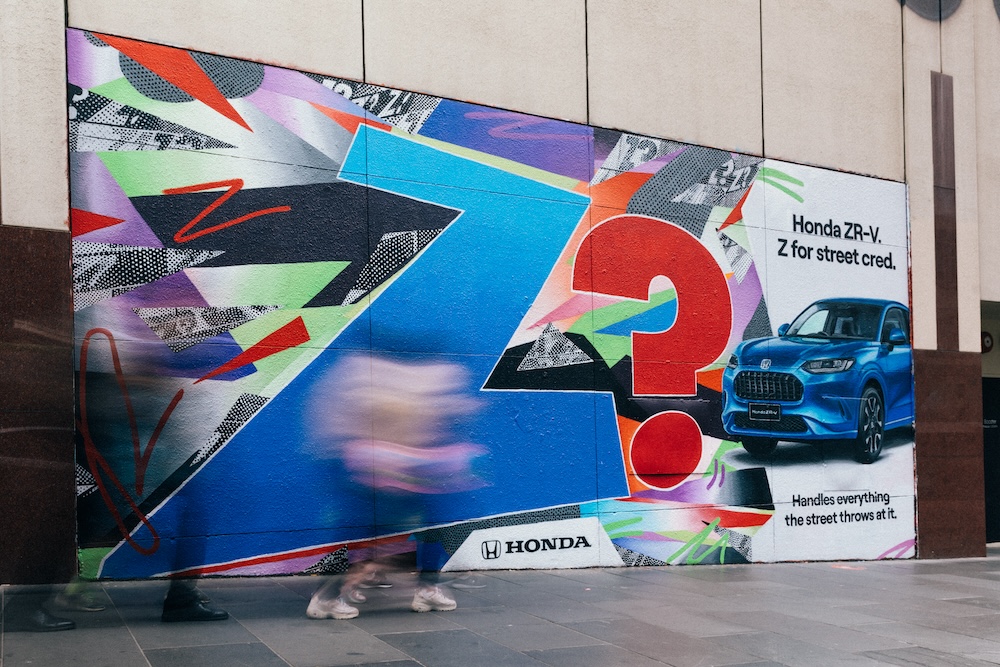 Honda takes to the streets in new campaign for the Honda ZR-V via Mushroom Creative House