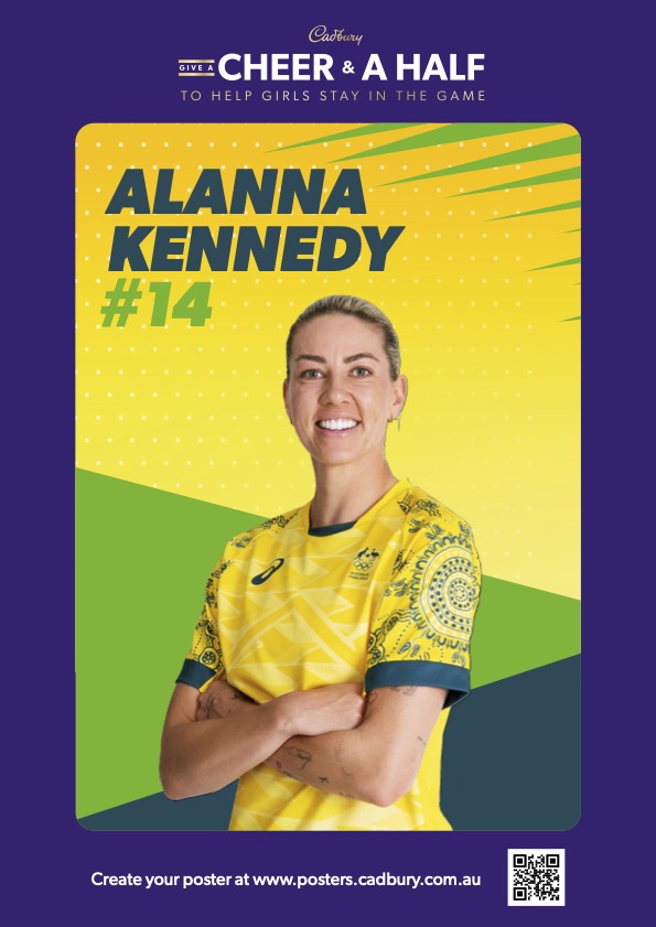Olympian Alanna Kennedy helps Cadbury empower girls in sport in new campaign via Ogilvy
