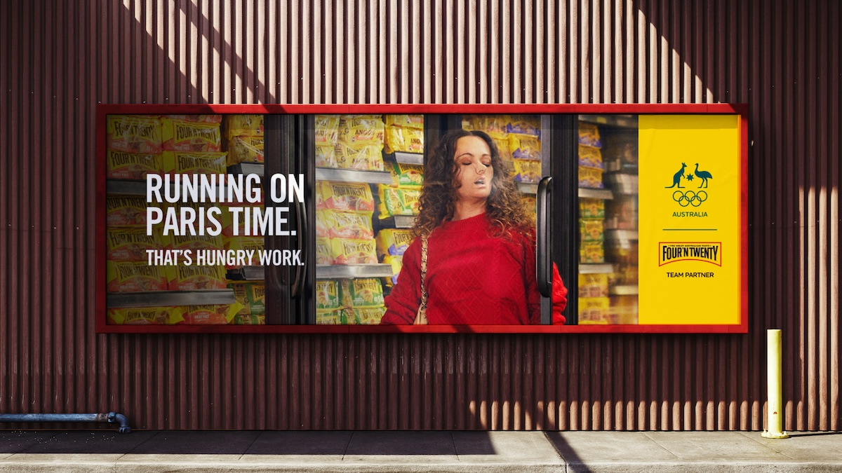 Four’N Twenty goes for Gold in ‘Running On Paris Time’ Olympics campaign via TBWA\Melbourne