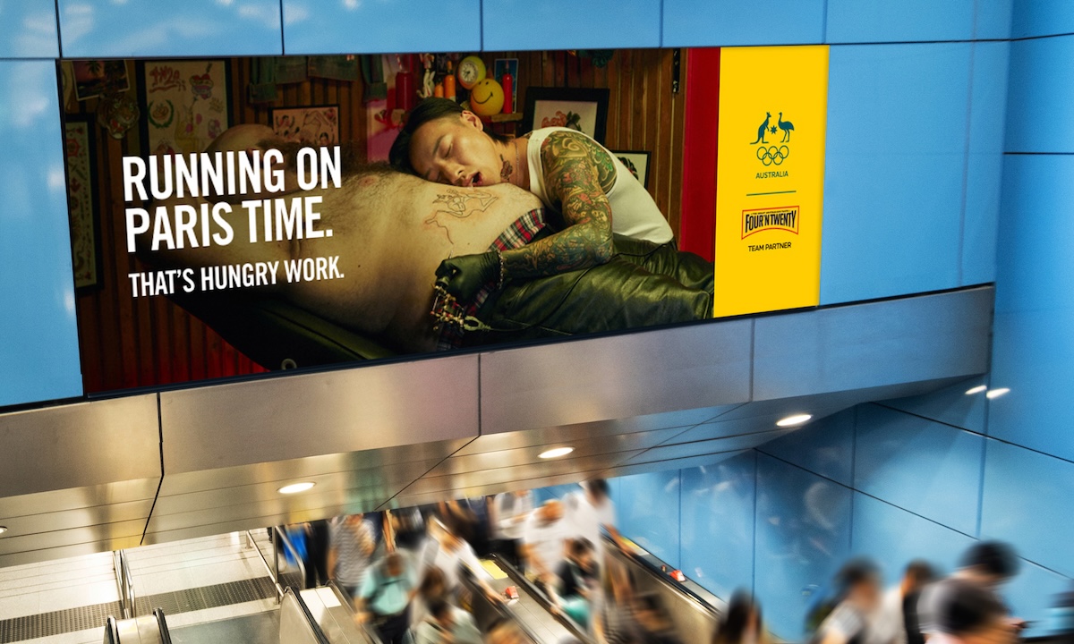 Four’N Twenty goes for Gold in ‘Running On Paris Time’ Olympics campaign via TBWA\Melbourne
