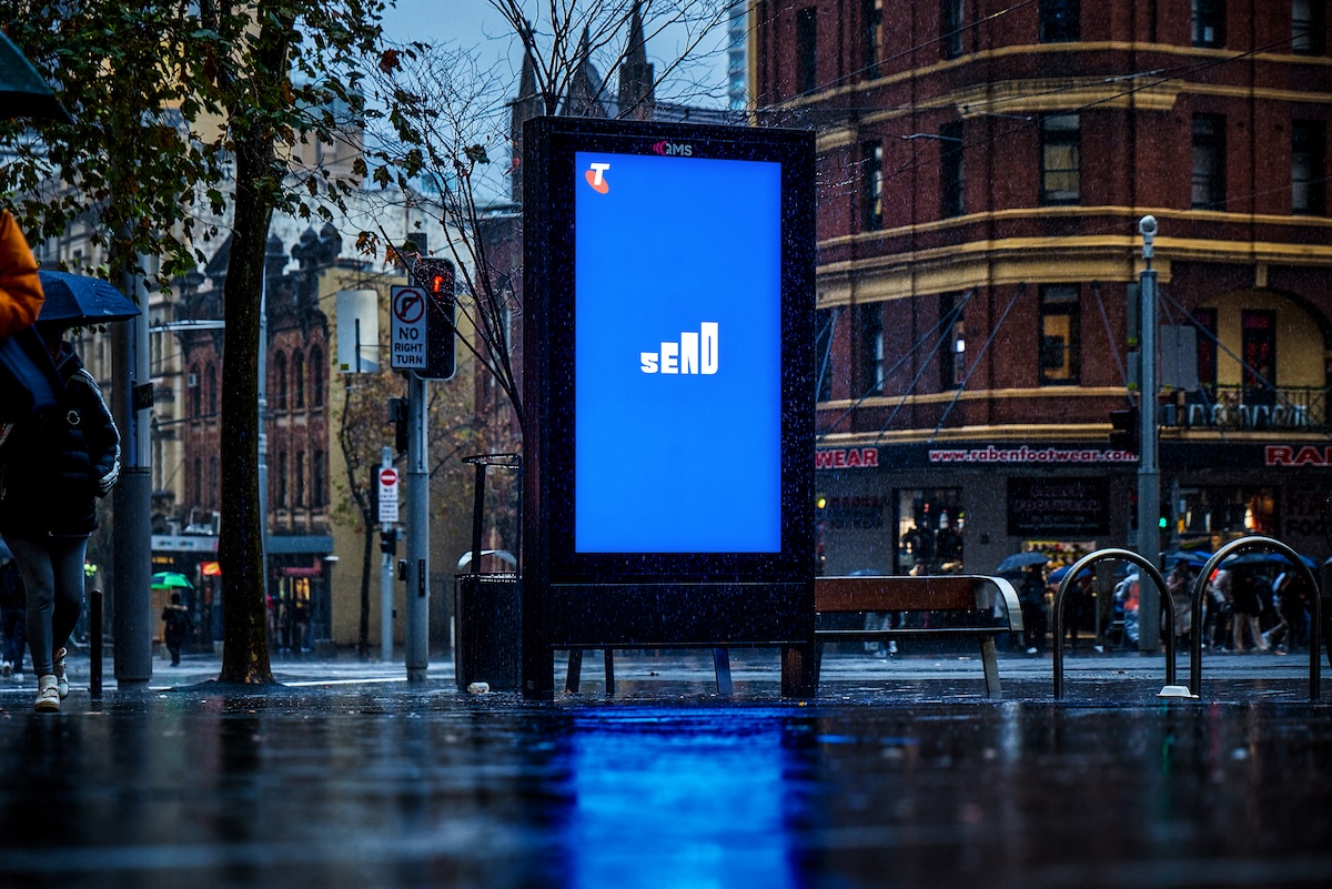 Telstra launches new OOH campaign ‘Four Bars’ via Bear Meets Eagle On Fire, +61 and OMD