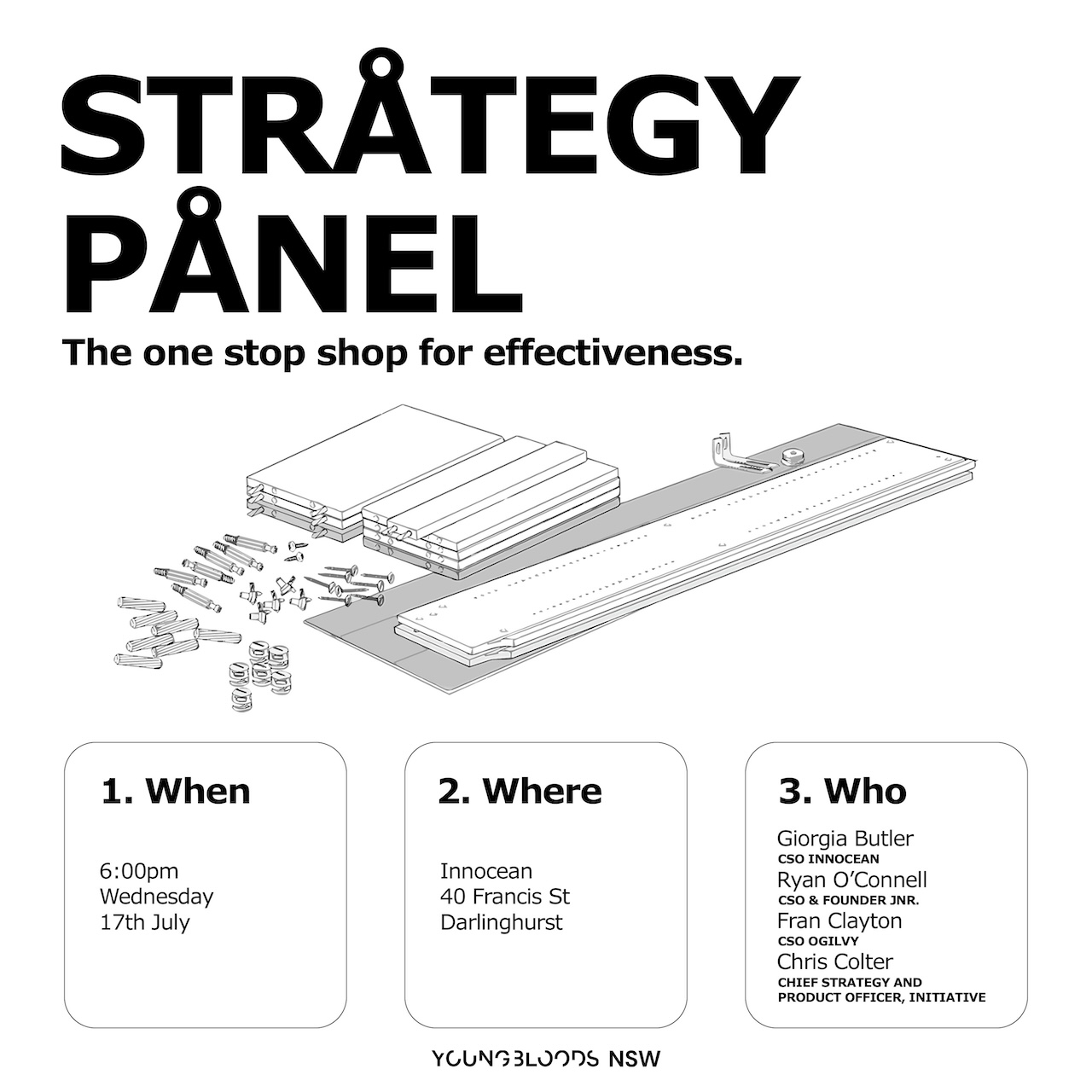 Join NSW Youngbloods’ first strategy panel – the one stop shop for advertising effectiveness