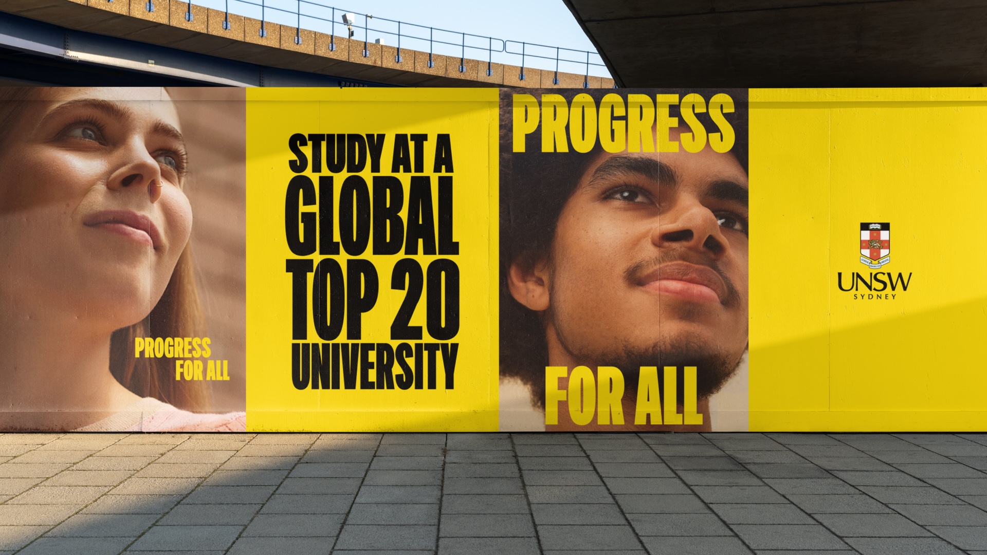 UNSW launches new ‘progress for all’ brand campaign via Howatson+Company