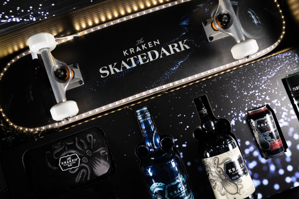 The Kraken Black Spiced Rum invites skaters to take on the night in new campaign via Bastion