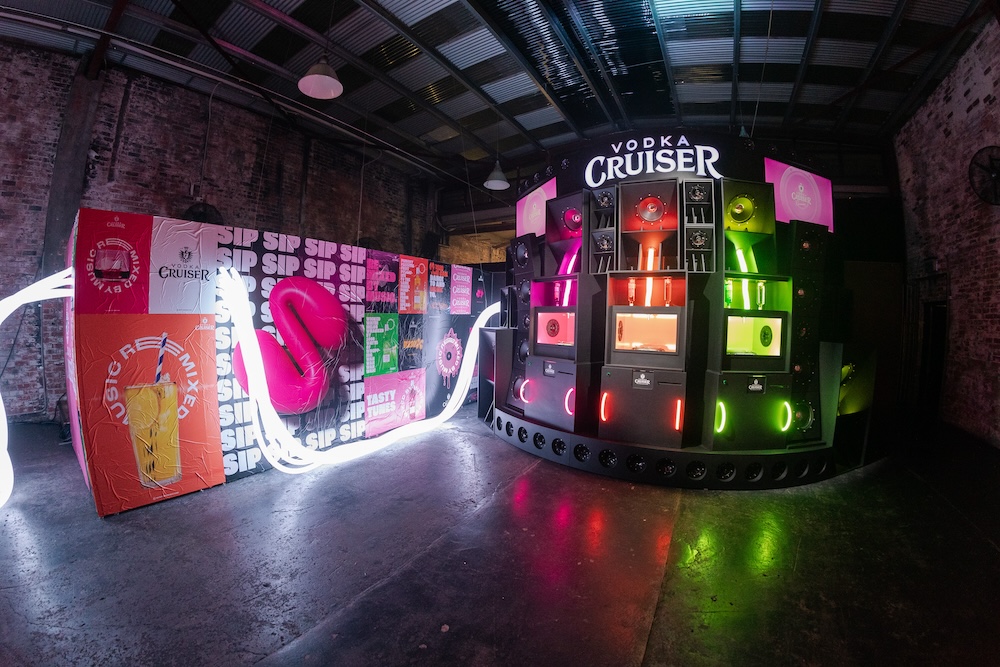 Vodka Cruiser celebrates new Flavours launch with ‘MixMachine’ music experience via Traffik