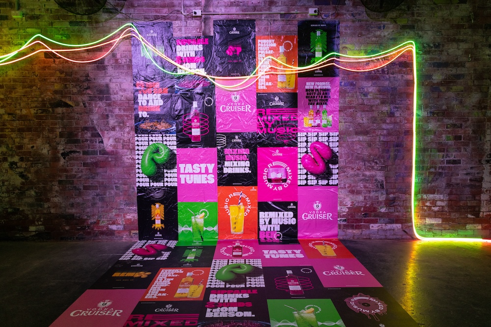 Vodka Cruiser celebrates new Flavours launch with ‘MixMachine’ music experience via Traffik