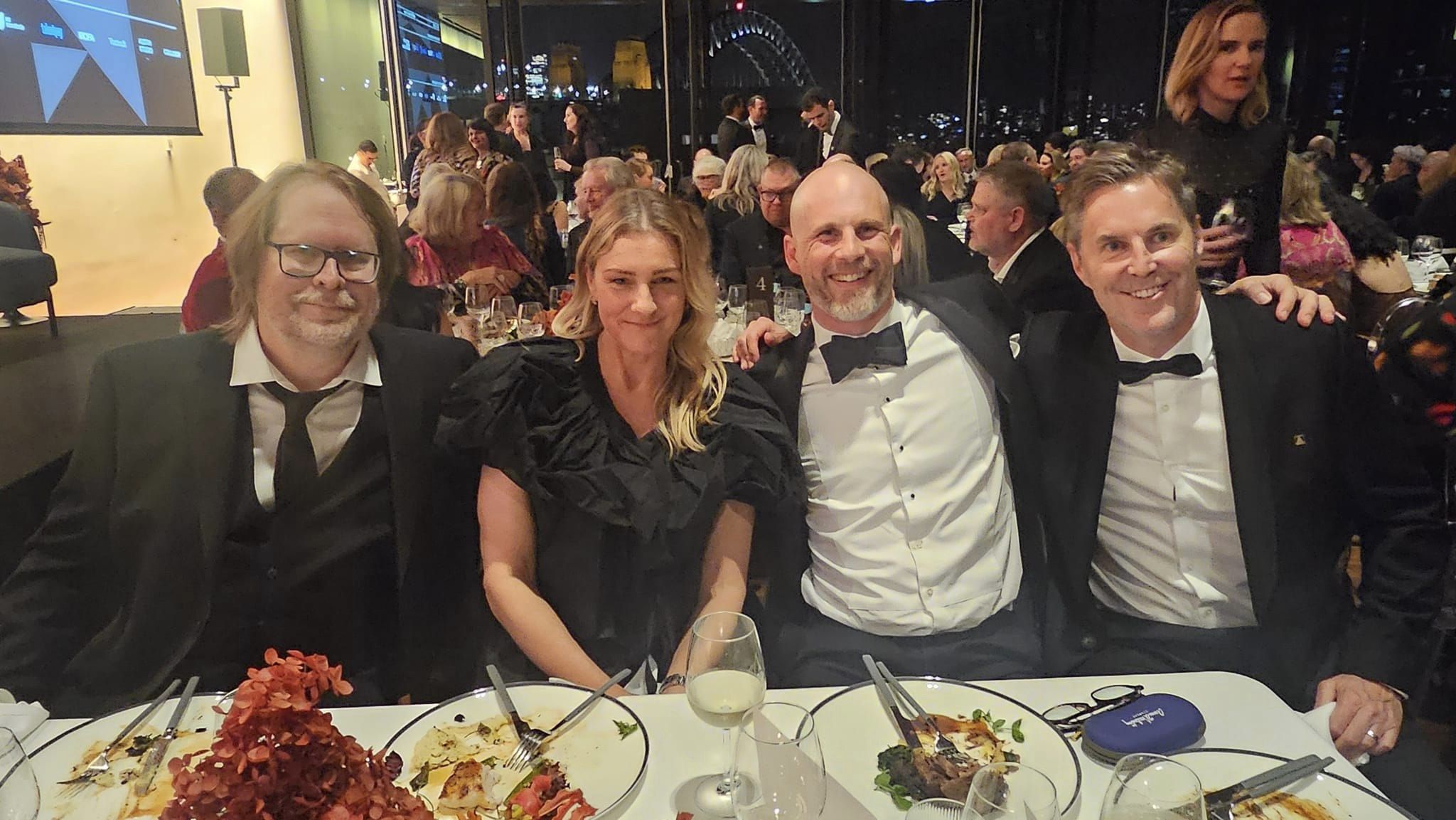 The Monkeys co-founders Scott Nowell and Justin Drape and Filmgraphics EP Anna Fawcett inducted into prestigious AWARD Hall of Fame