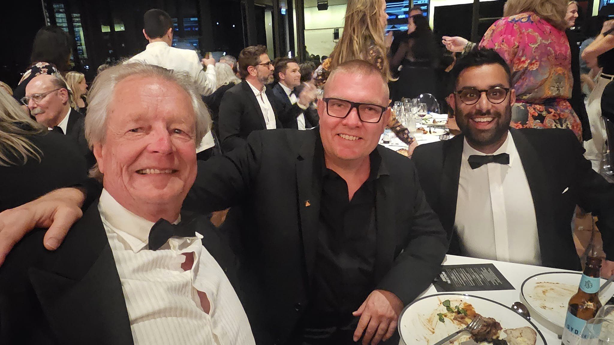 The Monkeys co-founders Scott Nowell and Justin Drape and Filmgraphics EP Anna Fawcett inducted into prestigious AWARD Hall of Fame